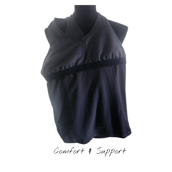 Lululemon Charcoal Grey Sport Top - Picture 5 of 7